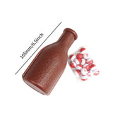 Maxbell Billiard Shaker Bottle Billiard Accessories for Equipment Leisure Sports Toy Brown