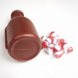 Maxbell Billiard Shaker Bottle Billiard Accessories for Equipment Leisure Sports Toy Brown