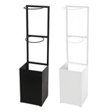 Maxbell Basketball Rack Sturdy Soccer Storage Shelf for Kindergarten Basement Garage Black