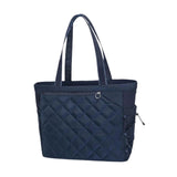 Maxbell Tennis Tote Bag Carrying for Men Women Gym Bag Storage with Shoe Compartment Dark Blue