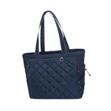 Maxbell Tennis Tote Bag Carrying for Men Women Gym Bag Storage with Shoe Compartment Dark Blue