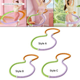 Maxbell Weighted Fitness Hoop Comfortable Sports Indoor Outdoor Spring Hoop for Home 0.9 kg
