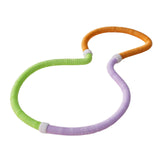 Maxbell Weighted Fitness Hoop Comfortable Sports Indoor Outdoor Spring Hoop for Home 1.2 kg