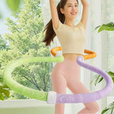 Maxbell Weighted Fitness Hoop Comfortable Sports Indoor Outdoor Spring Hoop for Home 1.4 kg