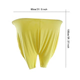 Maxbell Granny Pants Outdoor Game Props Funny for Camping Picnics Outdoor Activities yellow