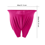 Maxbell Granny Pants Outdoor Game Props Funny for Camping Picnics Outdoor Activities rose red