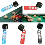 Maxbell Chalk Holder for Billiards Burnisher Grinder 4 in1 for Beginners Enthusiasts blue