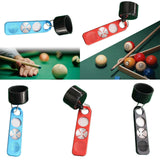 Maxbell Chalk Holder for Billiards Burnisher Grinder 4 in1 for Beginners Enthusiasts blue