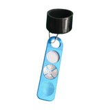 Maxbell Chalk Holder for Billiards Burnisher Grinder 4 in1 for Beginners Enthusiasts blue