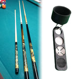 Maxbell Chalk Holder for Billiards Burnisher Grinder 4 in1 for Beginners Enthusiasts black