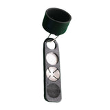 Maxbell Chalk Holder for Billiards Burnisher Grinder 4 in1 for Beginners Enthusiasts black
