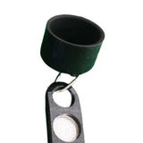 Maxbell Chalk Holder for Billiards Burnisher Grinder 4 in1 for Beginners Enthusiasts black