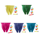 Maxbell Granny Pants Outdoor Game Props Toss Game for Backyard Team Competitions BBQ yellow