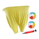 Maxbell Granny Pants Outdoor Game Props Toss Game for Backyard Team Competitions BBQ yellow