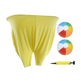 Maxbell Granny Pants Outdoor Game Props Toss Game for Backyard Team Competitions BBQ yellow