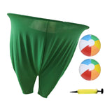 Maxbell Granny Pants Outdoor Game Props Toss Game for Backyard Team Competitions BBQ green