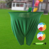 Maxbell Granny Pants Outdoor Game Props Toss Game for Backyard Team Competitions BBQ green