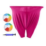 Maxbell Granny Pants Outdoor Game Props Toss Game for Backyard Team Competitions BBQ rose red