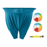 Maxbell Granny Pants Outdoor Game Props Toss Game for Backyard Team Competitions BBQ light blue