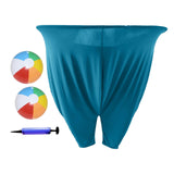 Maxbell Granny Pants Outdoor Game Props Toss Game for Backyard Team Competitions BBQ light blue