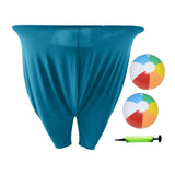 Maxbell Granny Pants Outdoor Game Props Toss Game for Backyard Team Competitions BBQ light blue