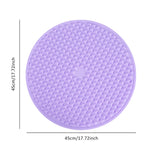 Maxbell Acupressure Mat Water Resistant Massage Pad for Workshop Laundry Room Garden Purple