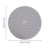 Maxbell Acupressure Mat Water Resistant Massage Pad for Workshop Laundry Room Garden Gray