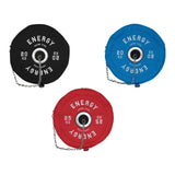 Maxbell Barbell Plate Shaped Fitness Bag Sports Gym Backpack for Fitness Gym Camping Black