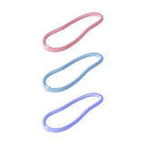 Maxbell Weighted Fitness Hoop Outdoor Weighted Spring Hoop for Travel Men Women Home Pink