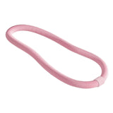 Maxbell Weighted Fitness Hoop Outdoor Weighted Spring Hoop for Travel Men Women Home Pink