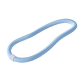 Maxbell Weighted Fitness Hoop Outdoor Weighted Spring Hoop for Travel Men Women Home Blue