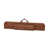 Maxbell Billiards Pool Cue Case Portable 1/2 Cue Cases Wear Resistant Pool Cue Pouch brown