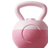 Maxbell Water Filled Kettlebell Body Exercise Versatile Women Self Filled Kettlebell Pink