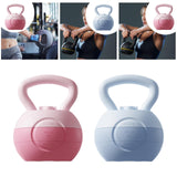Maxbell Water Filled Kettlebell Body Exercise Versatile Women Self Filled Kettlebell Pink