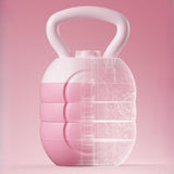 Maxbell Water Filled Kettlebell Body Exercise Versatile Women Self Filled Kettlebell Pink
