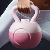 Maxbell Water Filled Kettlebell Body Exercise Versatile Women Self Filled Kettlebell Pink