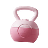 Maxbell Water Filled Kettlebell Body Exercise Versatile Women Self Filled Kettlebell Pink