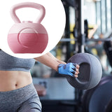 Maxbell Water Filled Kettlebell Body Exercise Versatile Women Self Filled Kettlebell Pink