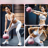 Maxbell Water Filled Kettlebell Body Exercise Versatile Women Self Filled Kettlebell Blue