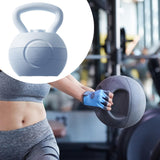 Maxbell Water Filled Kettlebell Body Exercise Versatile Women Self Filled Kettlebell Blue