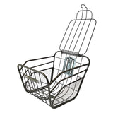 Maxbell Front and Rear Electric Bike Basket Bicycle Basket for Beach Outdoor Cycling