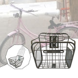 Maxbell Front and Rear Electric Bike Basket Bicycle Basket for Beach Outdoor Cycling