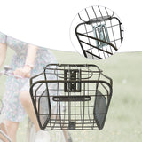 Maxbell Front and Rear Electric Bike Basket Bicycle Basket for Beach Outdoor Cycling