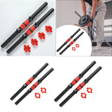 Maxbell 2x Dumbbell Bar Sturdy Dumbbell Weights Set for Sport Fitness Equipment Gym 40cm