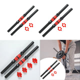 Maxbell 2x Dumbbell Bar Sturdy Dumbbell Weights Set for Sport Fitness Equipment Gym 40cm