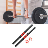 Maxbell 2x Dumbbell Bar Sturdy Dumbbell Weights Set for Sport Fitness Equipment Gym 40cm