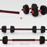 Maxbell 2x Dumbbell Bar Sturdy Dumbbell Weights Set for Sport Fitness Equipment Gym 40cm