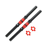 Maxbell 2x Dumbbell Bar Sturdy Dumbbell Weights Set for Sport Fitness Equipment Gym 51cm