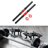 Maxbell 2x Dumbbell Bar Sturdy Dumbbell Weights Set for Sport Fitness Equipment Gym 51cm