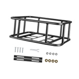 Rear Bike Basket Lightweight Bike Cargo Rack for Bicycles Riding Bikes Racks 47cmx34cmx17cm